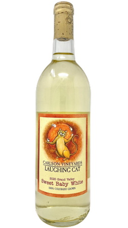 Laughing Cat Sweet Baby White