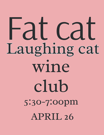 Wine Club: Fat Cat Pottery 4/26/24