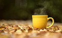 Hot Peach Cobbler in a Mug